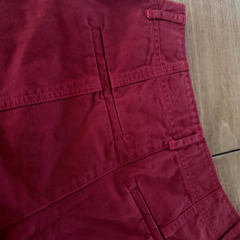 Universal Thread High Waist Burgundy Shorts - Picture 4 of 5